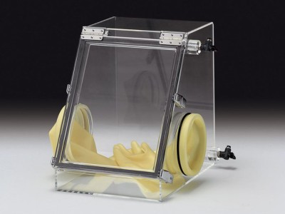 Transparente Handschuh box