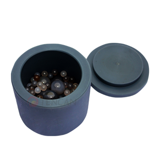 Black Nylon Mill Jar para Planetary Ball Mill